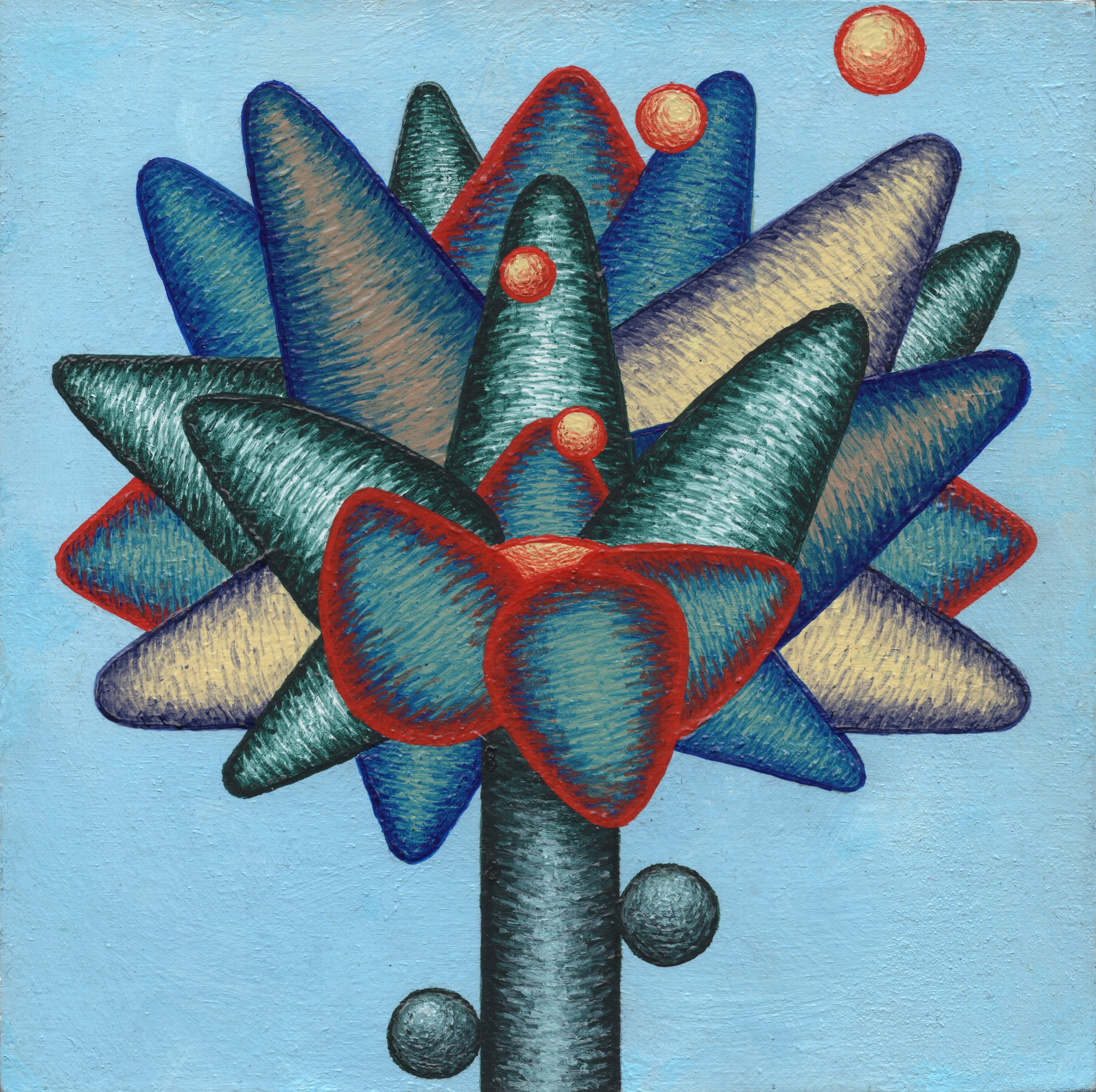 Apology Flower No. 19, 2024, 6in x 6in